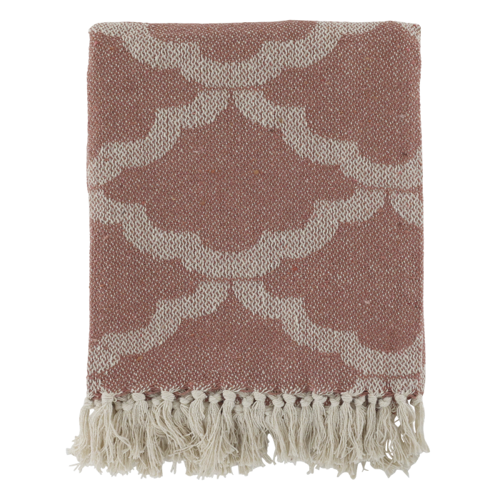 Chic Antique Aix torkkupeitto kudottu 130x150 cm