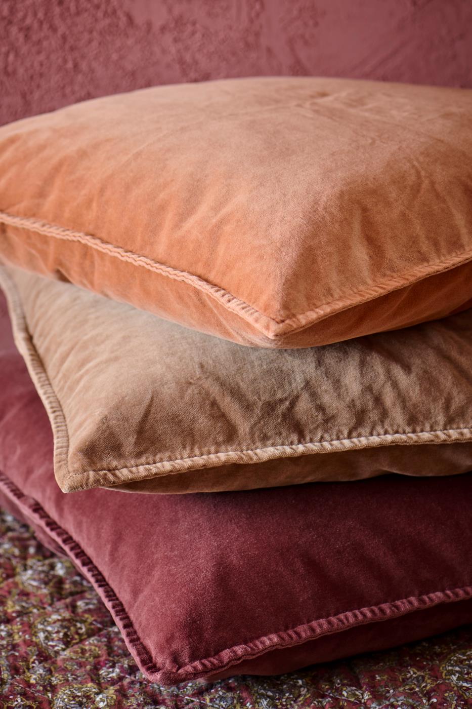 Ib Laursen samettityynynpäällinen 52x52 cm Dusty Plum