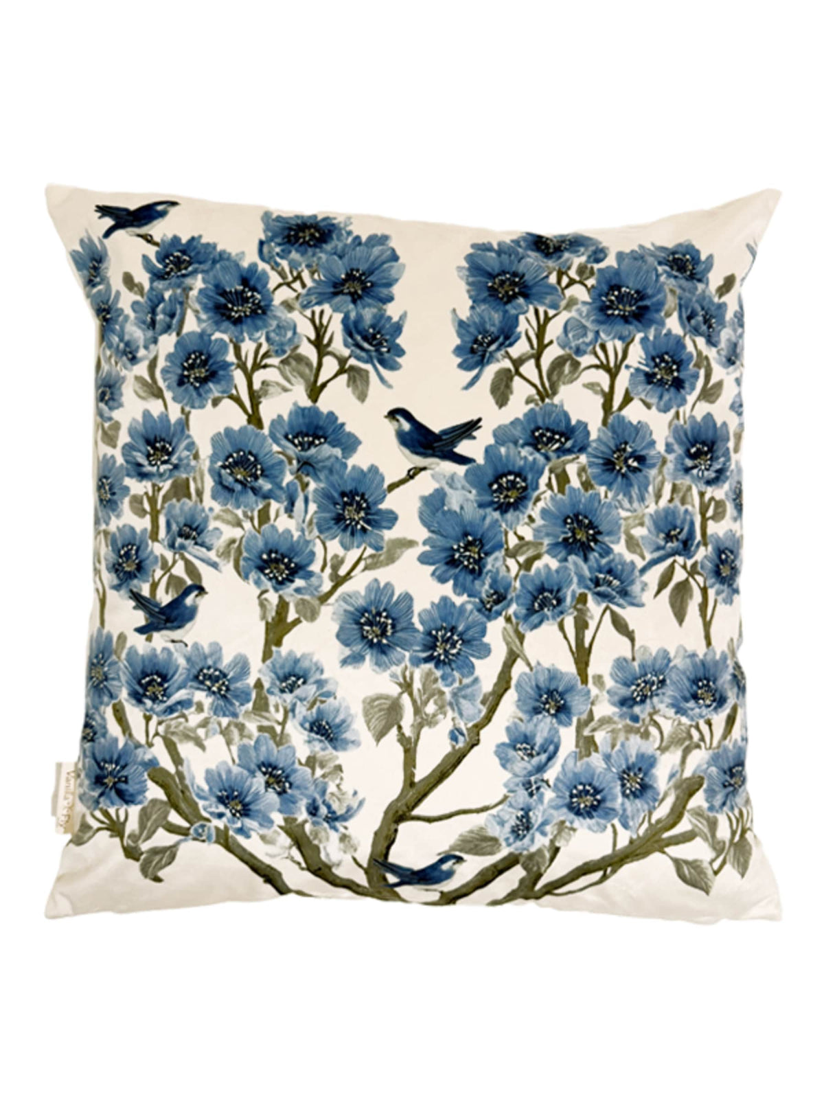 TULOSSA! VanillaFly tyynynpäällinen Azure sametti 50x50 cm
