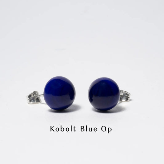 Lillan Helsinki Pompom korvakoru, Kobolt Blue