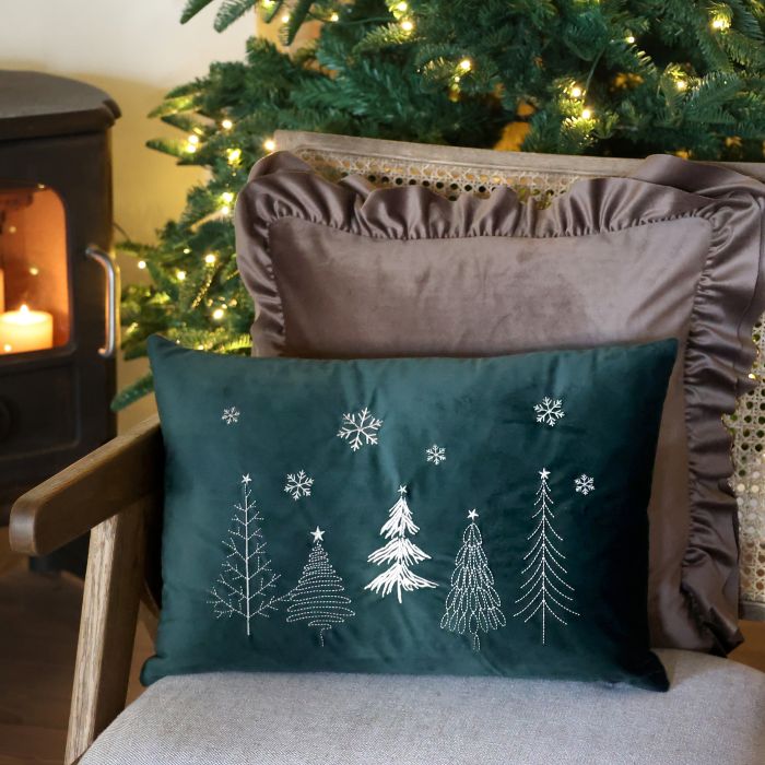 Chic Antique samettityynynpäällinen joulukuuset 50x35 cm