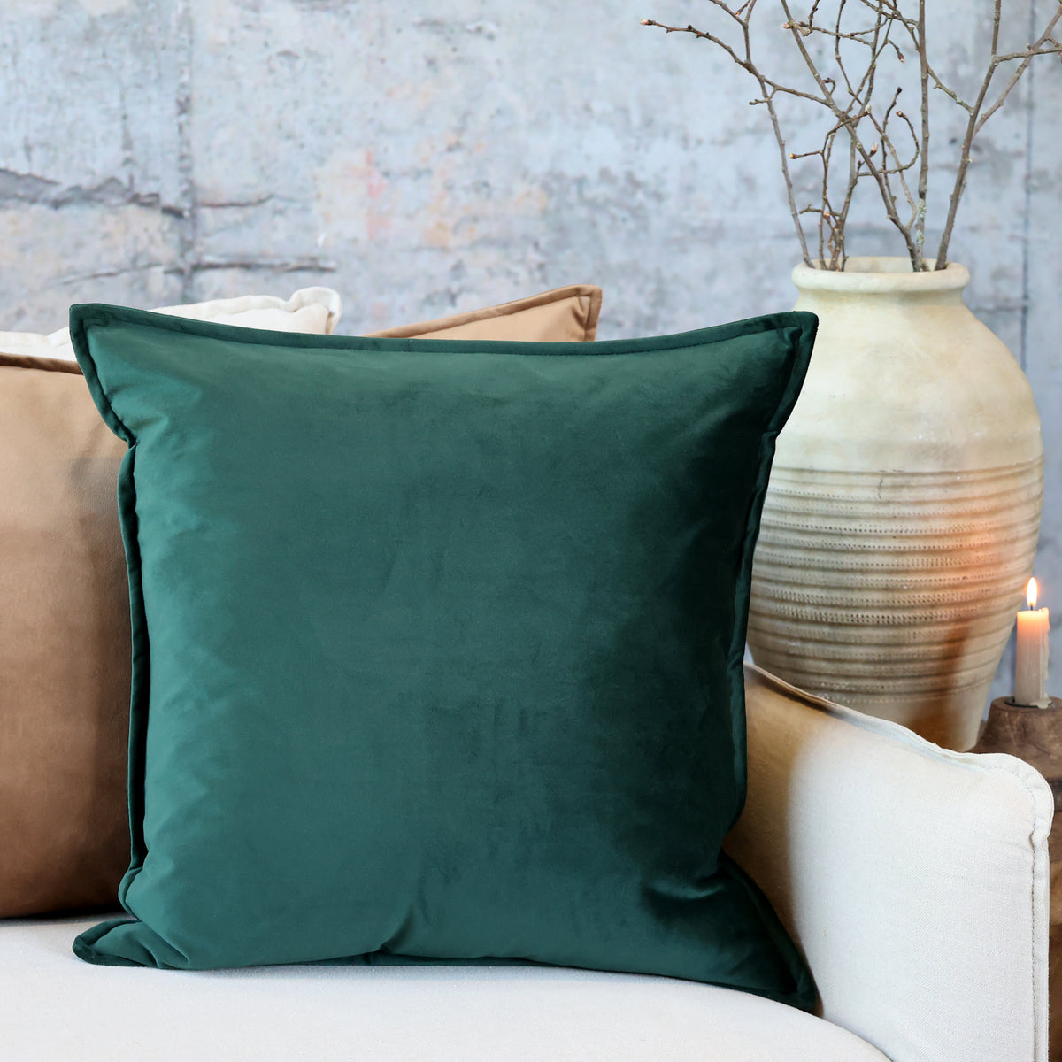 Chic Antique tyynynpäällinen Aix Forest Green 50x50 cm