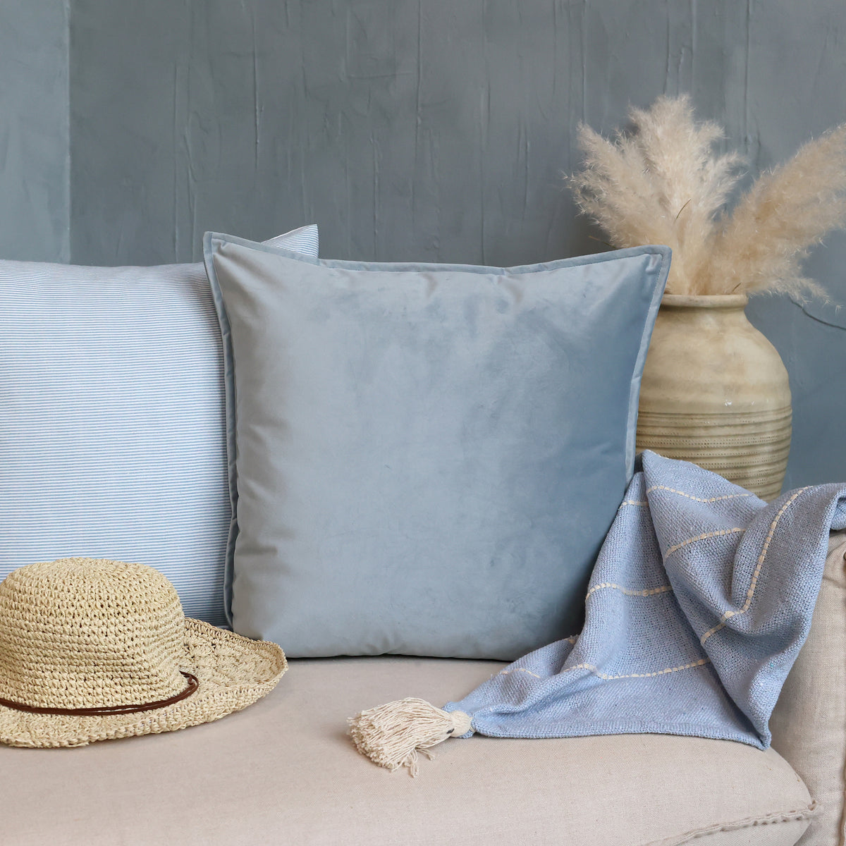 Chic Antique tyynynpäällinen Aix Sky Blue 50x50 cm