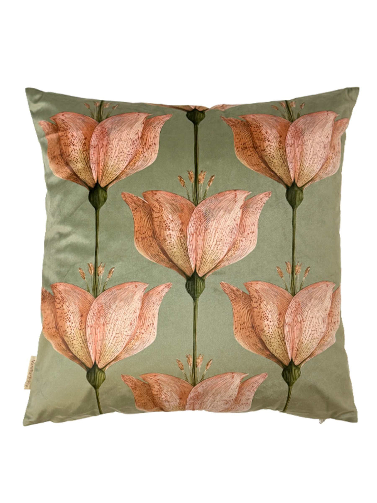 TULOSSA! Vanillafly tyynynpäällinen Rustic Petals sametii 50x50 cm