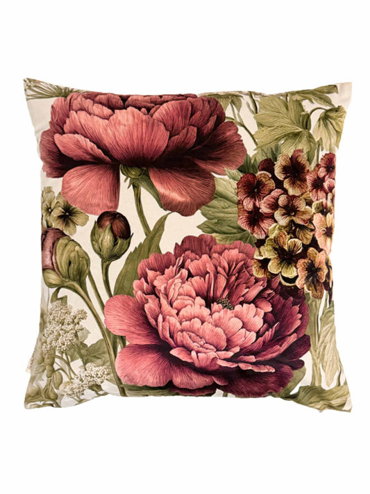 TULOSSA! VanillaFly tyynynpäällinen Floral Reverie sametti 50x50 cm