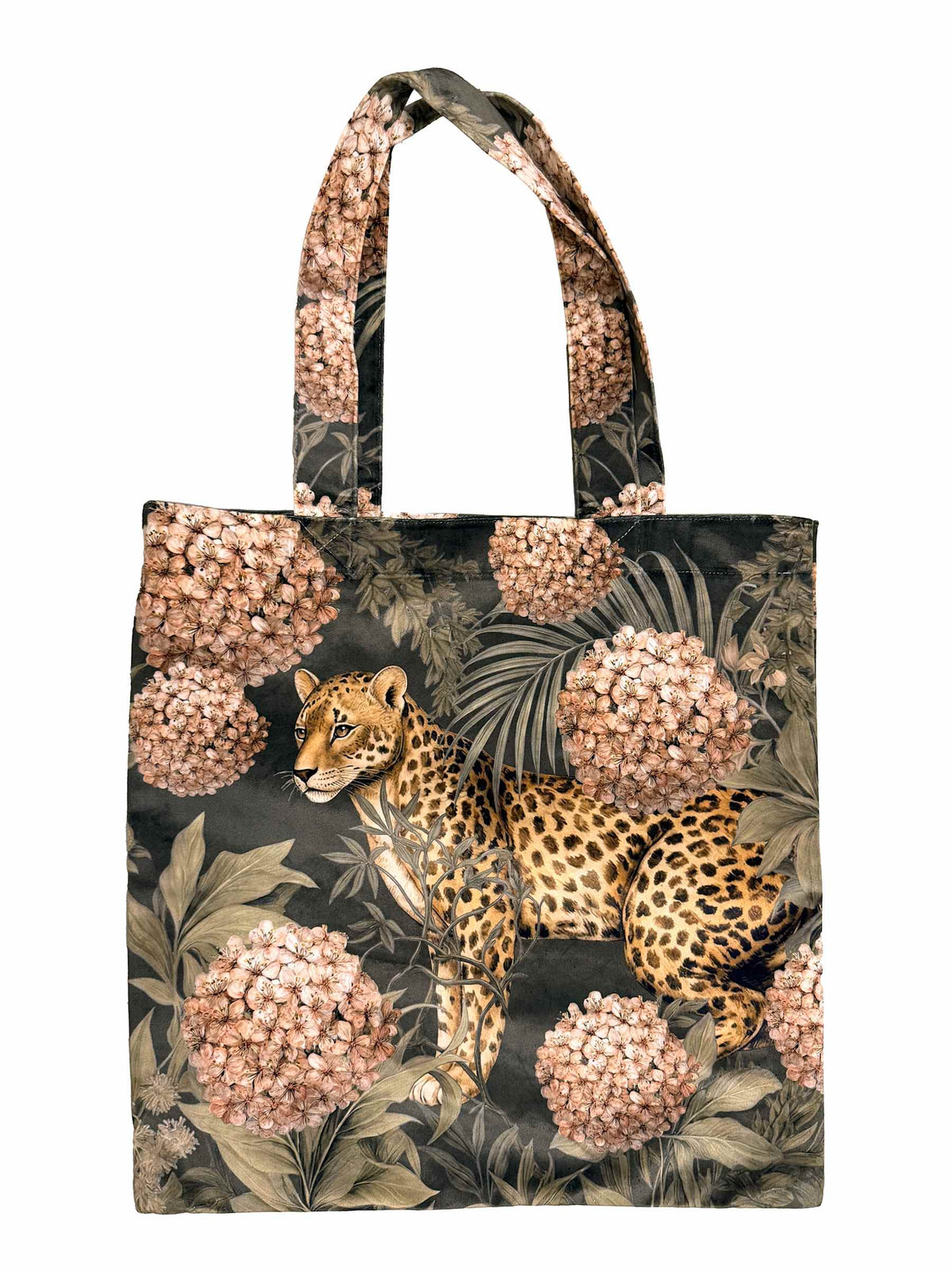 TULOSSA! VanillaFly kangaskassi Floral Leopard